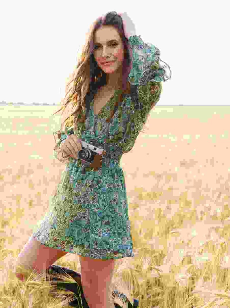 Full Sleeve Mini Dress