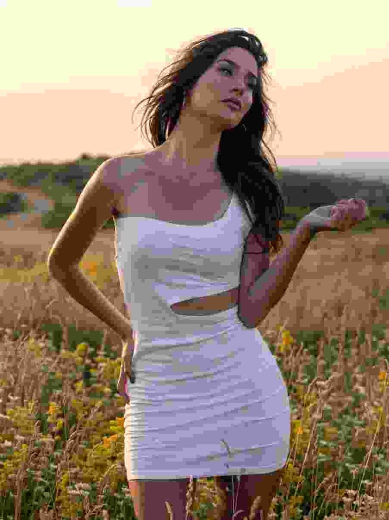 Off Shoulder Mini Dress