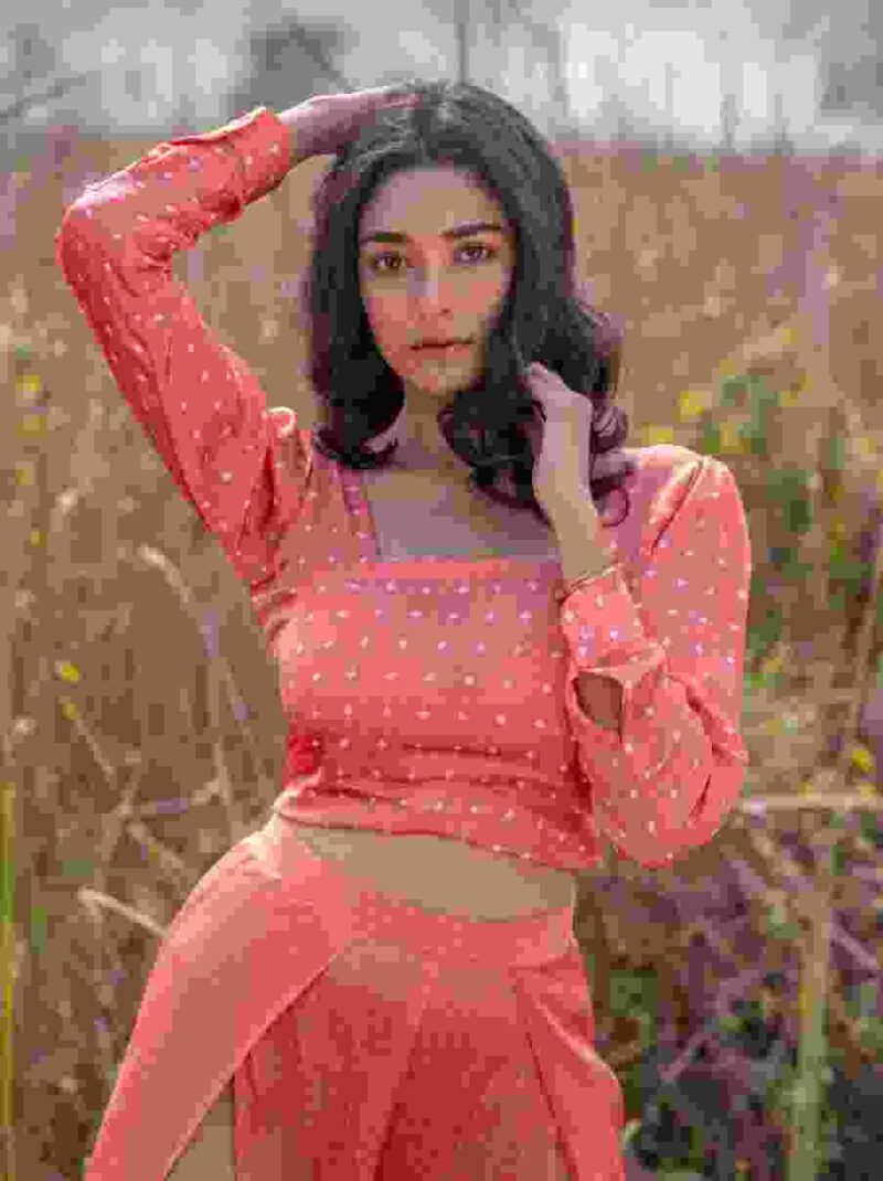 Pink Crop Top