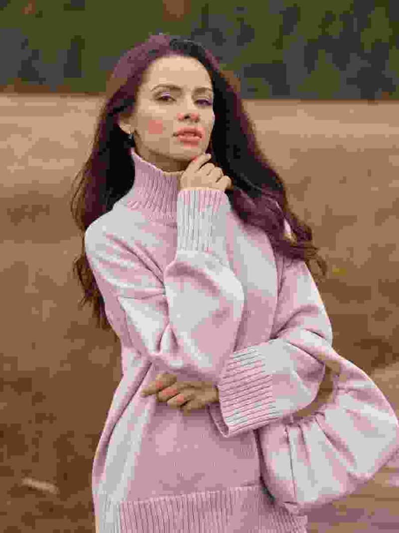 Knitted Pattern Sweater