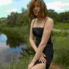 Sleeveless Solid Mini Dress