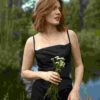 Sleeveless Solid Mini Dress - Image 2