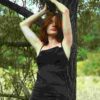Sleeveless Solid Mini Dress - Image 5