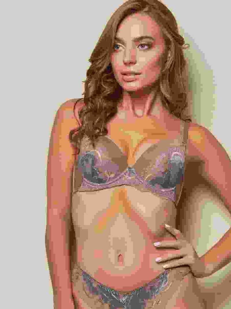 Solid Beige Lingerie