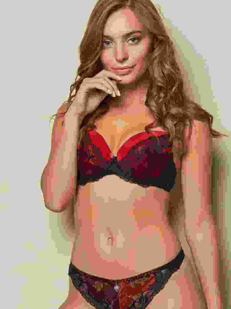 Red Lace Lingerie Set