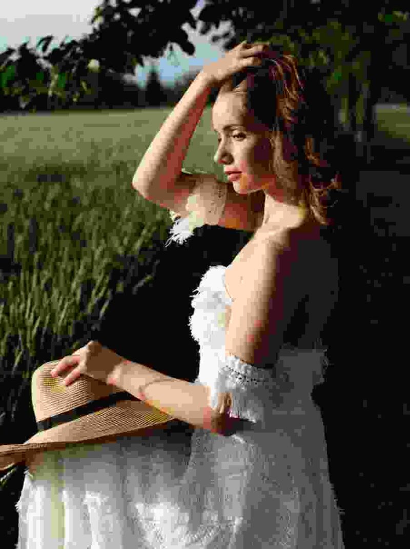 A Line Wedding Gown